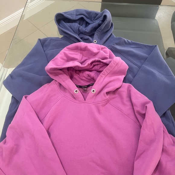 Calvin Klein Cropped Hoodies Sweatshirts Jackets Women's Size XL - Picture 4 of 10